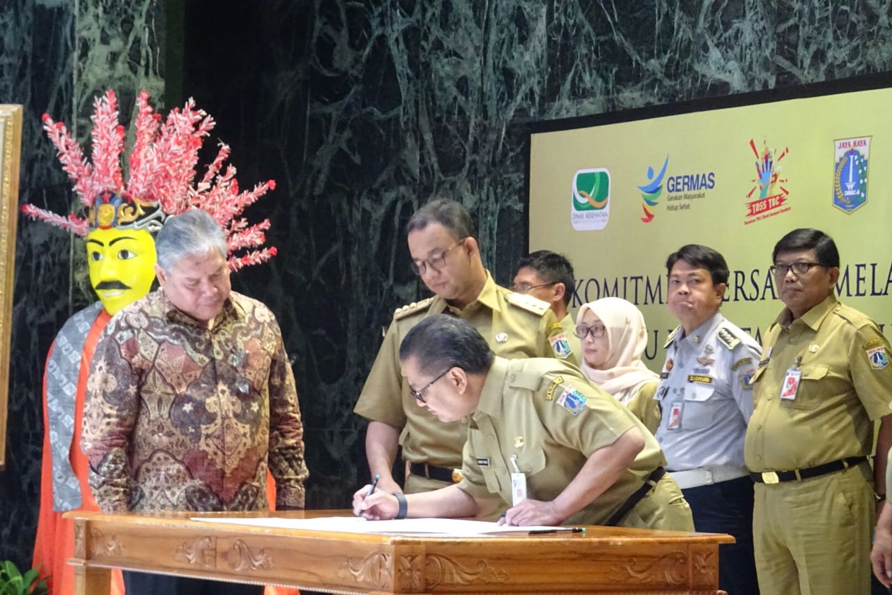 Penandatanganan Komitmen RAD TB dalam Rangka TB Day 2018 